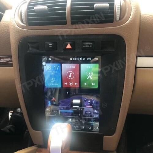Android 10 Tesla Screen For Porsche Cayenne 2002-2010 Car GPS Navigation Head Unit Multimedia Player Auto Stereo Radio Recorder