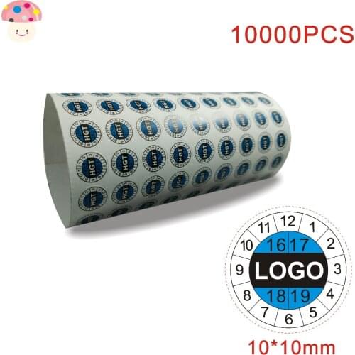 Free shipping & design, custom Fragile paper labels,, warranty sticker ,void label printing 10*10MM