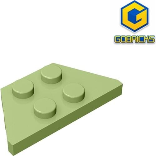 Gobricks GDS-555 Wedge, Plate 2 x 4 compatible 51739 pieces of childrens toys