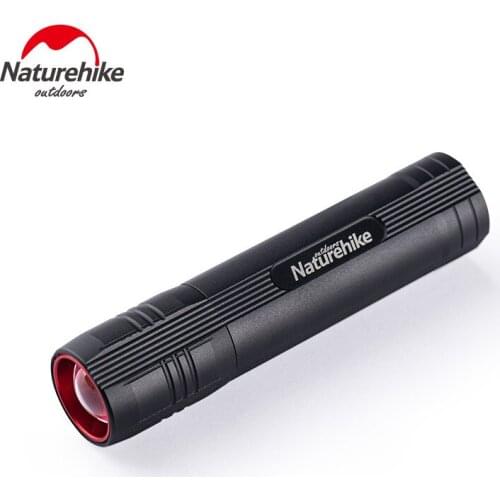 Naturehike Camping Multifunction Zoom LED Flashlight Lightweight Portable Trekking Outdoor Flashlight NH20ZM007