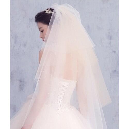 New Designer Popular Birdcage Veils Face Short White Wedding Accessories Simple Elaborate Netting Bridal Veils