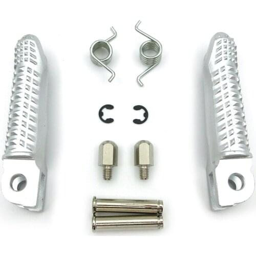 New Motorcycle Aluminum Front Foot Pegs Pedals Footrest For BMW S1000RR 2010 2011 2012 2013 2014 2015 2016 2017 2018 HP4 S1000R