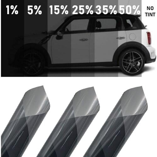 300cmx50cm Black Car Window Foils Tint Tinting Film Roll Car Auto Home Window Glass Summer Solar UV Protector Sticker Films