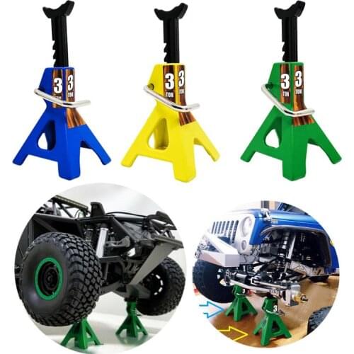 3 Ton Scale Jack Axle Stand Lift Capacity Support 1/10 TRX4 D90 CC01 Trucks RC Car Toy Accessories Wholesale