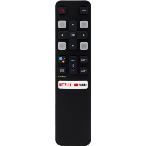 RC802V FNR1 Remote Control For TCL Android 4K Smart TV Netflix YouTube 49P30FS 65P8S 55C715 49S6800 43S434