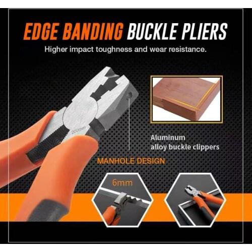 V-shaped Buckle Folding Pliers/Multi-function Angle Scissors/Wire Slot Cutter Woodworking Tool