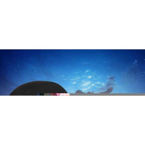 1pcs 1mm Neoprene Diving Hat Professional Fabric Swimming Cap Cold-Proof Cover Helmet Head Swimwear Wetsuits Winter M9C8