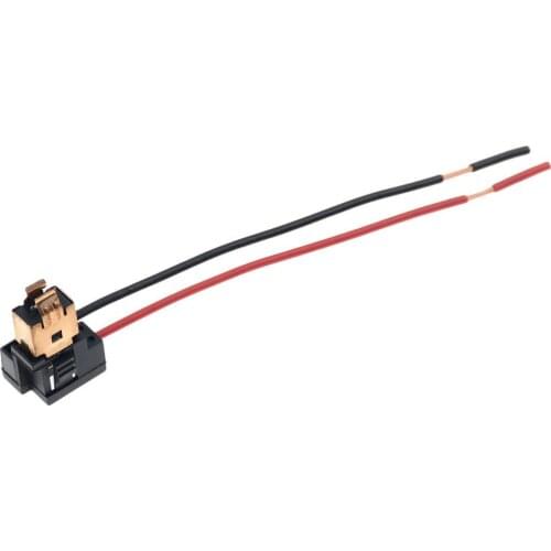 1PC Car H1/H3 Headlight Bakelite Bulb Holder Fog Lamp Socket with 11.50cm Wire