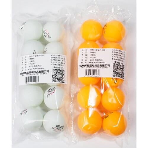 10pcs/bag Professional Table Tennis Ball 40mm Diameter 2.9g 3 Star Training Ping Pong Balls for Competition Training Low Pirce