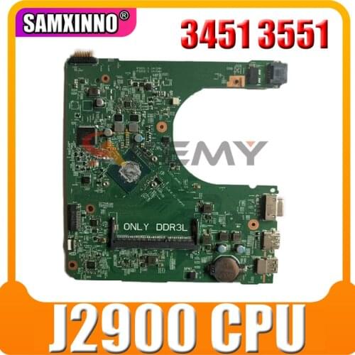 100% working FOR DELL INSPIRON 3561 laptop motherboard 15330-1 CN-024PNH 24PNH T4W80 J2900 CPU mainboard tested ok