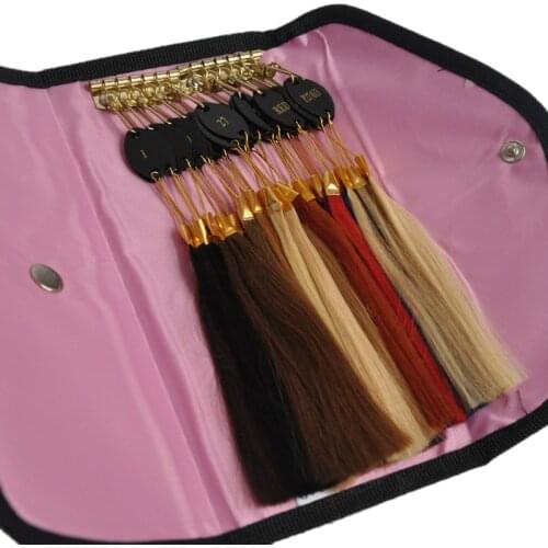 32 pcs Color Ring Human Hair Color Ring For All Kinds of Hair Extensions Color Chart