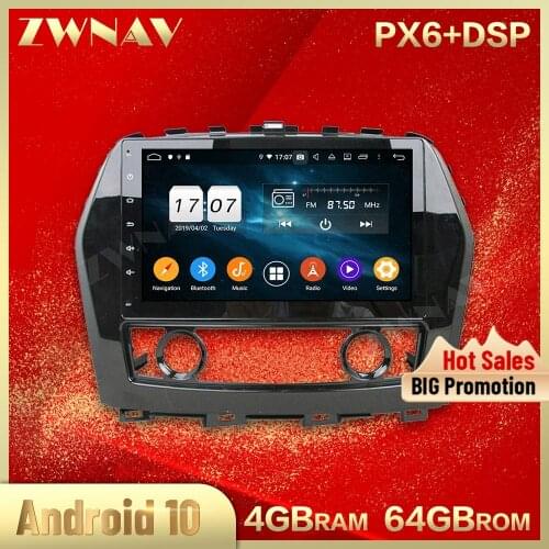 2 din Android 10.0 screen Car Multimedia player For Nissan Maxima 2015 2016 BT video audio stereo GPS navi head unit auto stereo