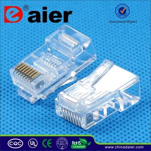 Daier RJ45 Modular Plug 8P8C Connector