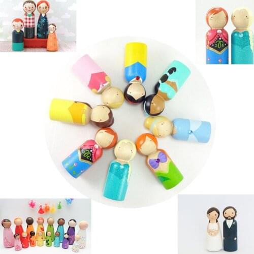 Wooden Drawing DIY Handicrafts Toys For Children Arts Crafts Girl Boy Gift Learning Educational Toy 2019 New Wholesale