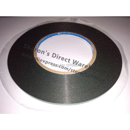 HK post free) (0.5mm Thick) 4mm 2 sides Adhesive Black Foam Tape Gasket for Samsung HTC Cellphone Tablet Repair, LCD Dust Proof