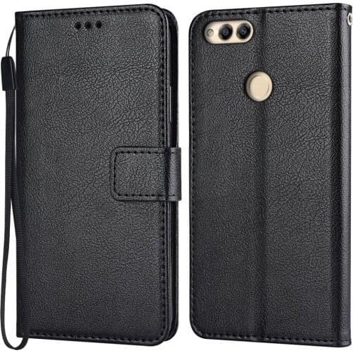 Flip Leather Case for Huawei Honor 7X BND-L21 STK-L22 Vintage Wallet Phone Case for Huawei Honor 7X 7x Funda Cover