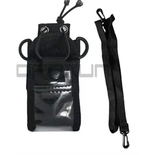 New Type Two Way Ham Radio Leather Pouch Soft Case Holster Belt Scalable for Walkie Talkie BAOFENG UV 5R 5RA 5RE 5RG 5RB Telsiz