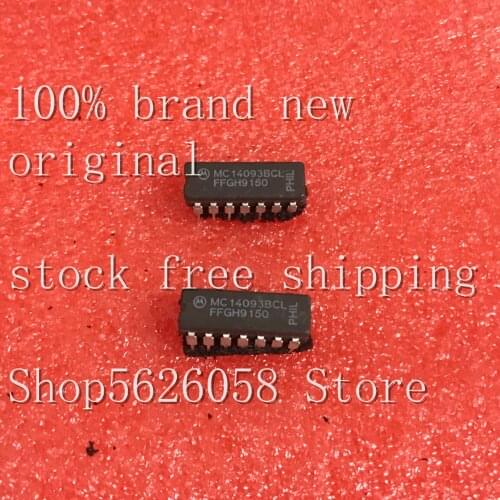 MC14093BCL DIP 100% new original freeshipping 10PCS/LOT STOCK