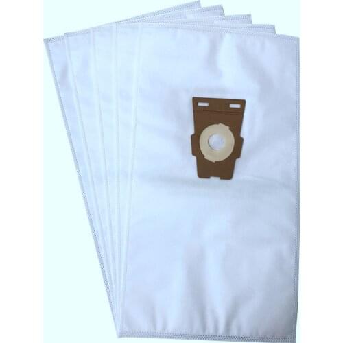 Cleanfairy vacuum cleaner bags compatible with Kirby Sentria UNIVERSAL Bag F Style Hepa White Cloth Bag (6 bags)