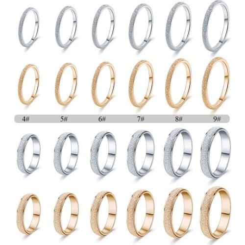 MISANANRYNE Women's Gold Rings