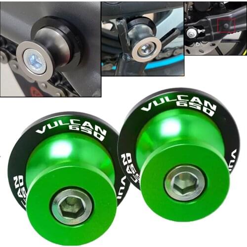Motorcycle Swingarm Spools Slider Stand Screws Slider For KAWASAKI VULCAN S650 VULCAN S 2014 2015 2016 2017 2018 2019 2020 2021