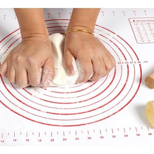 Silicone Fiberglass Baking Sheet Rolling Dough Pastry Cakes Bakeware Liner Pad Mat Oven Pasta Cooking Pastry Tools