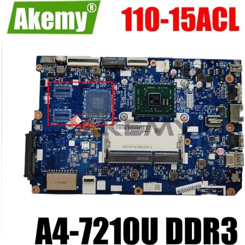 Board CG521 NM-A841 For lenovo IdeaPad 110-15ACL Laptop motherboard with A4-7210U DDR3 mainboard 100% fully tested