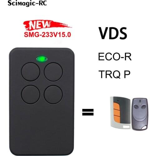 VDS ECO-R TRQ P Learning Code Remote Control Clone 280mhz To 868mhz Brake FM Garage Door Remote Control Duplicator