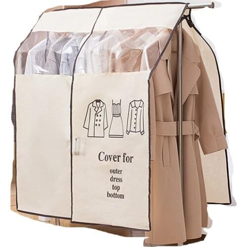 Dustproof Clothes Cover For Garment Suit Dress Coat Cloth Protector Home Storage