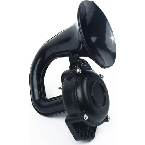 Air Horn Loud Parts Interior Black Snail For Car Motorcycle Truck Boat Accessories