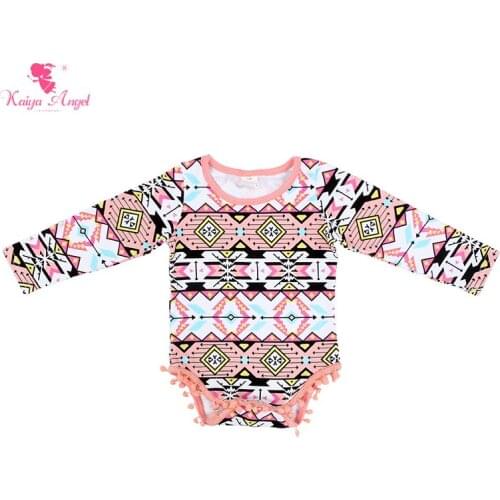 2017 Kaiya Angel Hot Newborn Girl Boy Kids Bodysuit Pink Cotton Baby Clothing Wholesale 5pcs/lot Baby Body Suit Long Sleeve
