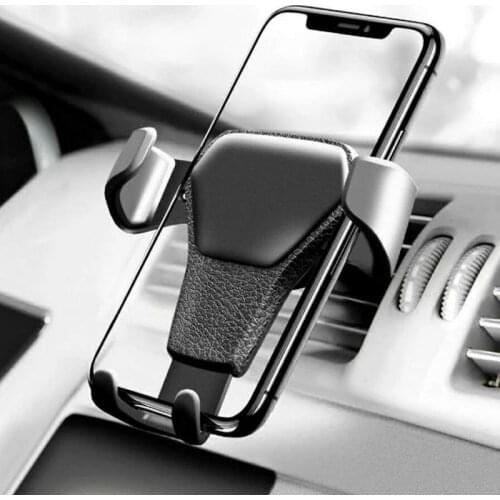 Universal Car Phone Holder For Phone In Car Air Vent Mount Stand No Magnetic Mobile Holder For iPhone Smartphone Gravity Bracket
