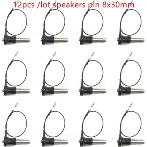 Free shipping! 12pcs /lot high quality speakers pin 8x30mm for line array speakers DIY in professional audio and dj speakers