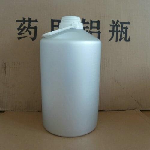 Free shipping 5kg aluminum bottles for chemical, essential oil, solvent 5L aluminum bottles with plastic cap inner plug