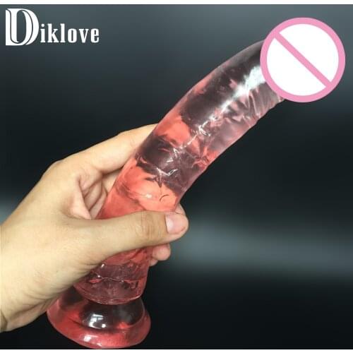 21cm big long thick dildo,fake Penis dong realistic artificial cock sex products sex toy for woman