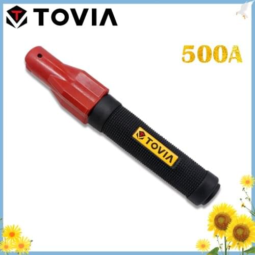 TOVIA 500A Electrode Holders 1.0-4.0mm Welding Clamp Professional Weld Holder For Welding Machine