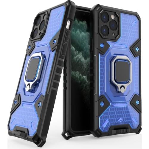 Heavy Duty Protection Anti-scratch Dual Layer Luxury Case for Iphone X Xs Xr Max 11 12 Pro Max with Finger Ring Phone Bag