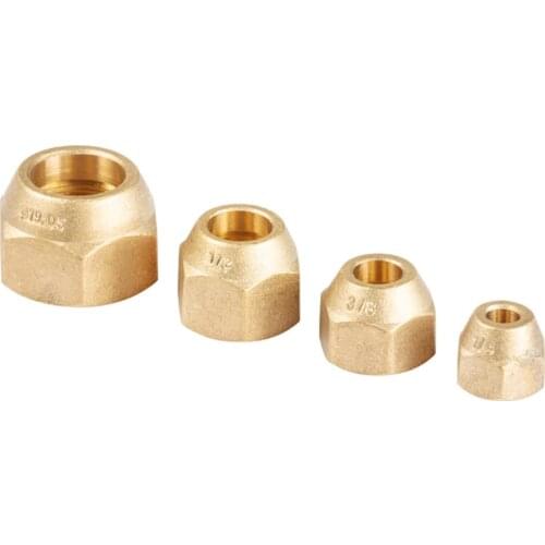 Air Conditioner Copper Joint Nut Air Conditioner Copper Pipe Aluminum Pipe Forged Nut