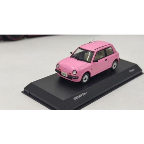 1:43 NISSAN BE-1 PINK Alloy model Vintage car Metal toys for childen kids diecast gift