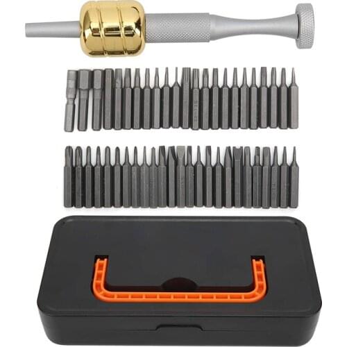 49PCS Multifunctional Screwdriver Set Magnetic Bearings Screw Driver Repair Tool Kit for Furniture Car Computer