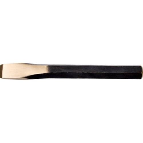 24*300mm Non sparking Copper Alloy Hex Chisel, Explosion proof Safety 6 Point Tool