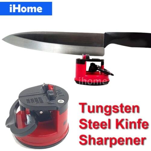 New Amazing Suction Knife Sharpener Manual Sharp Chef Kitchen Damascus Knives Sharpening Tool Scissors Sharpner Easy to Use