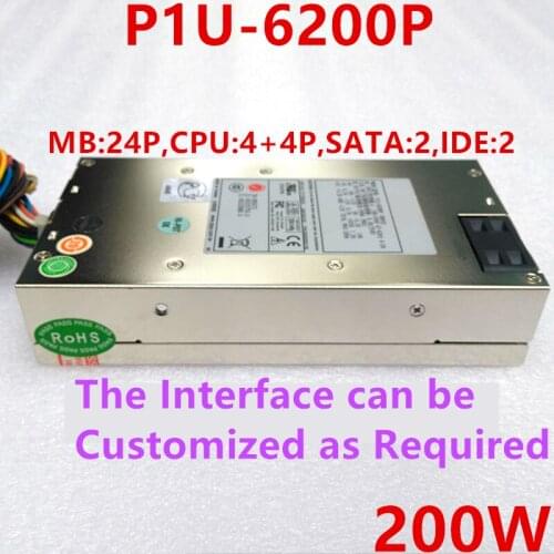 New PSU For Zippy Emacs Advantech ATX 1U 200W Power Supply P1U-6200P