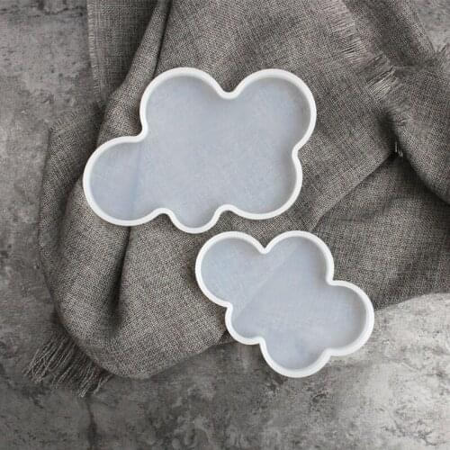 Cloud mirror surface silicone mold DIY coaster table mold, plaster, clay, resin accessories accessories tools