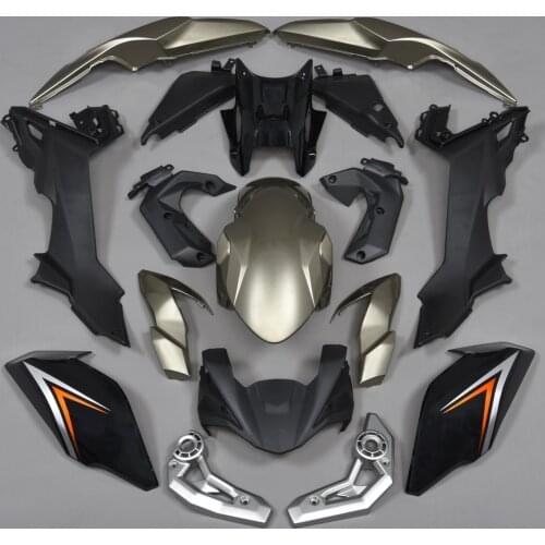 Motorcycle Fairings Injection Mold Painted ABS Plastic Bodywork Kit Set for Kawasaki Z650 ZR650 ER650 Z 650 2017 2018 2019 Green