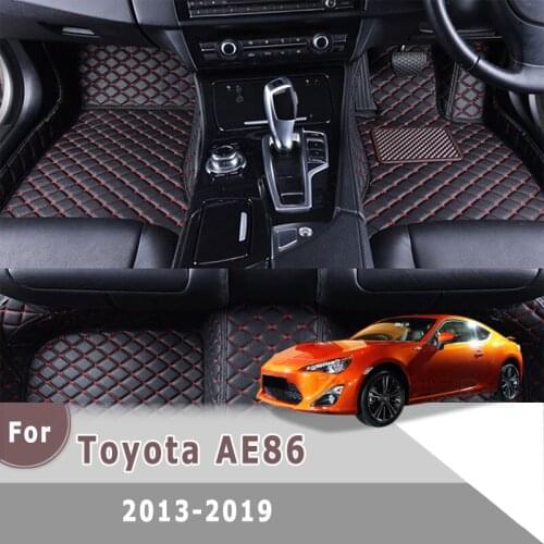 RHD Carpets For Toyota AE86 2019 2018 2017 2016 2015 2014 2013 Car Floor Mats Auto Interior Styling Custom Covers