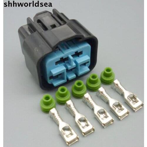 Worldgolden 5/30/100sets 4.8mm kit 7.8A electric plastic wire female waterpfoof connector