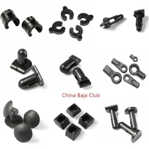 Spare part front upper arm spacer chassis rear block spur pin battery fixer bumper mount spacer for 1/5 HPI Rovan Baja 5B 5T 5SC