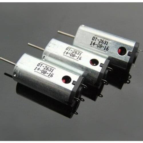 10PCS N50 Ferromagnetism Micro DC3.7-5V motor Hi-speed Large Torque with Heat Emission Hole DIY Parts new Russia