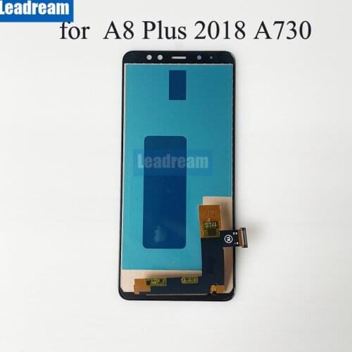 5Pcs AMOLED LCD for A8 Plus 2018 A730 LCD A730F SM-A730F Display Touch Screen Digitizer Replacement Parts
